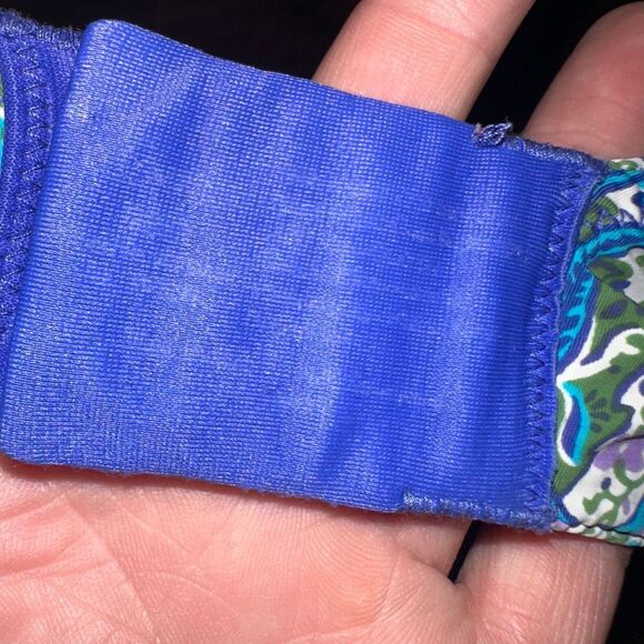 Soma blue paisley 38C full coverage bra - Picture 3 of 3